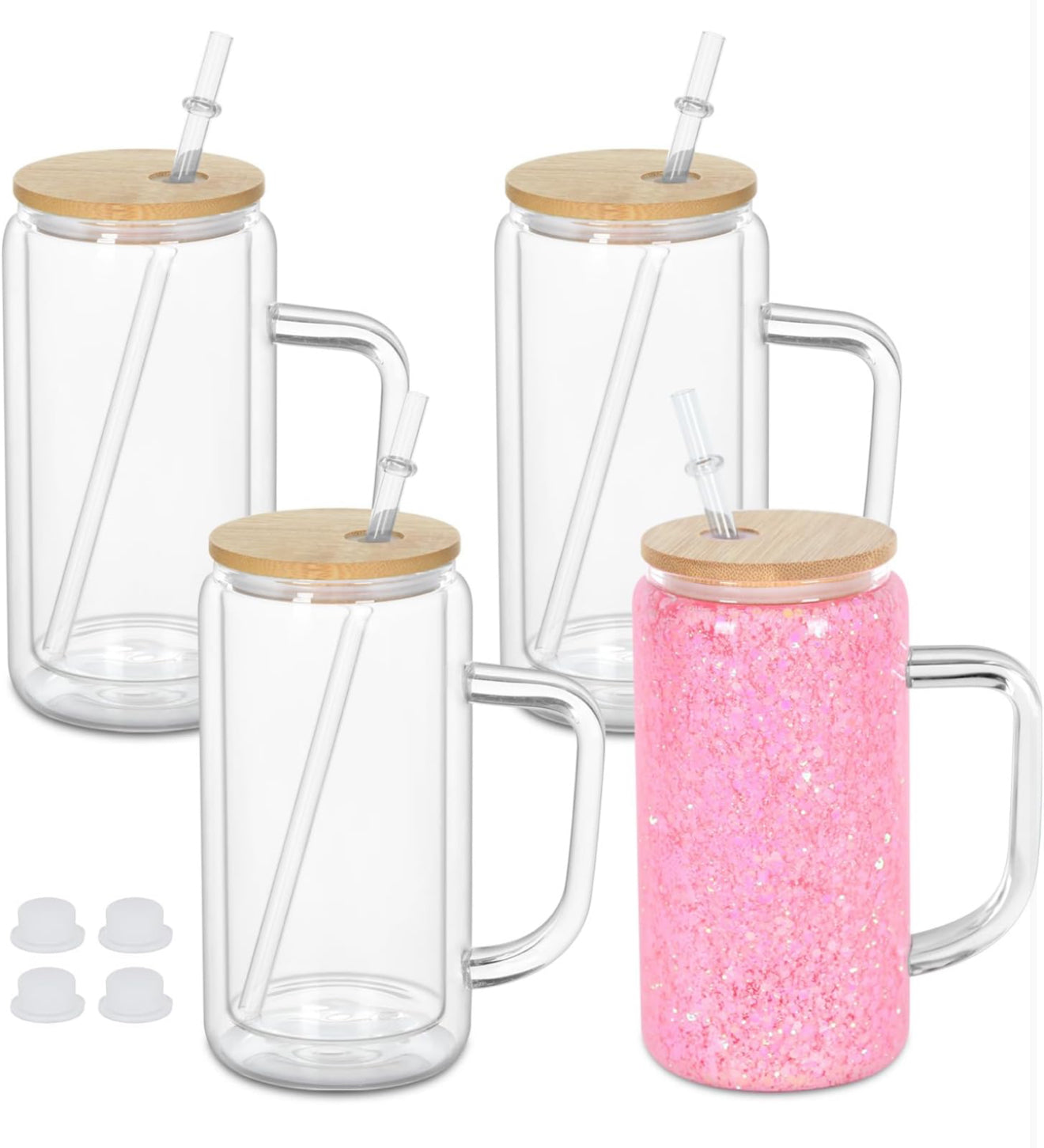 16oz Glass Mug
