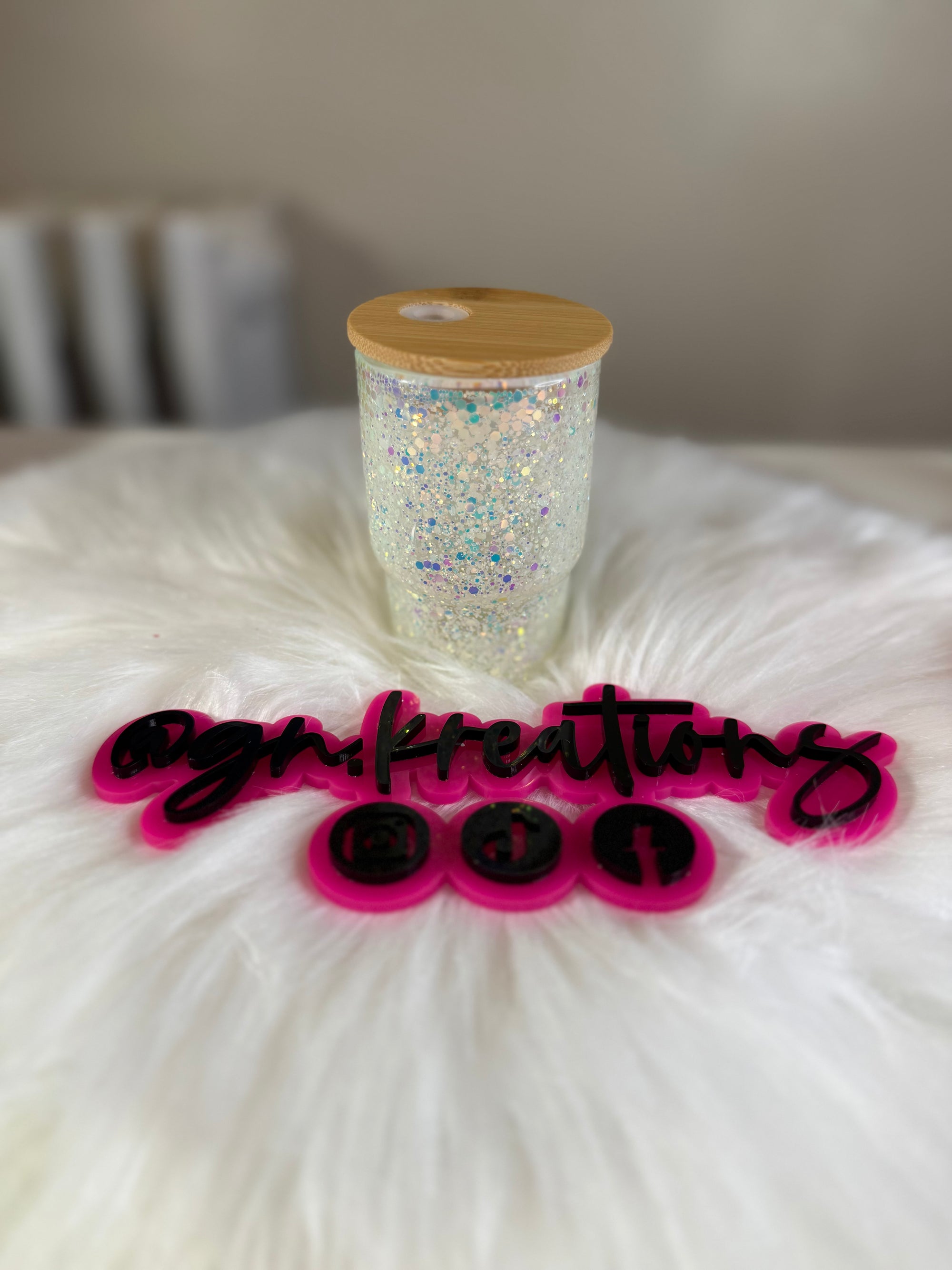 Green Glow Shot Glass