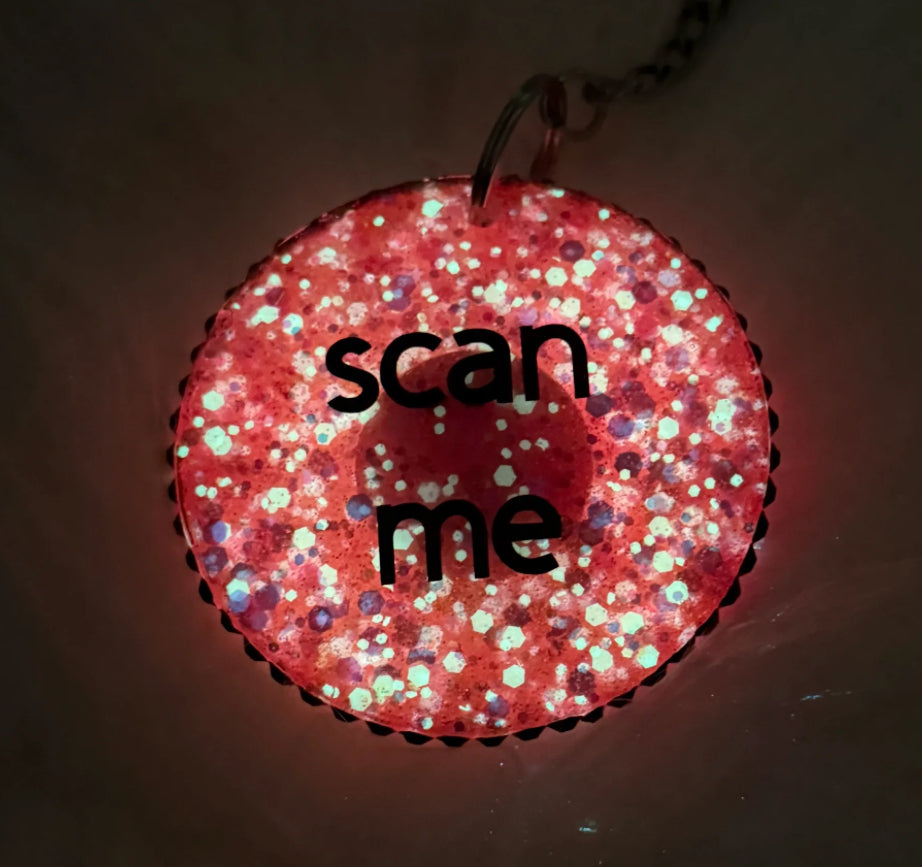 Digital Business Card Key Chain