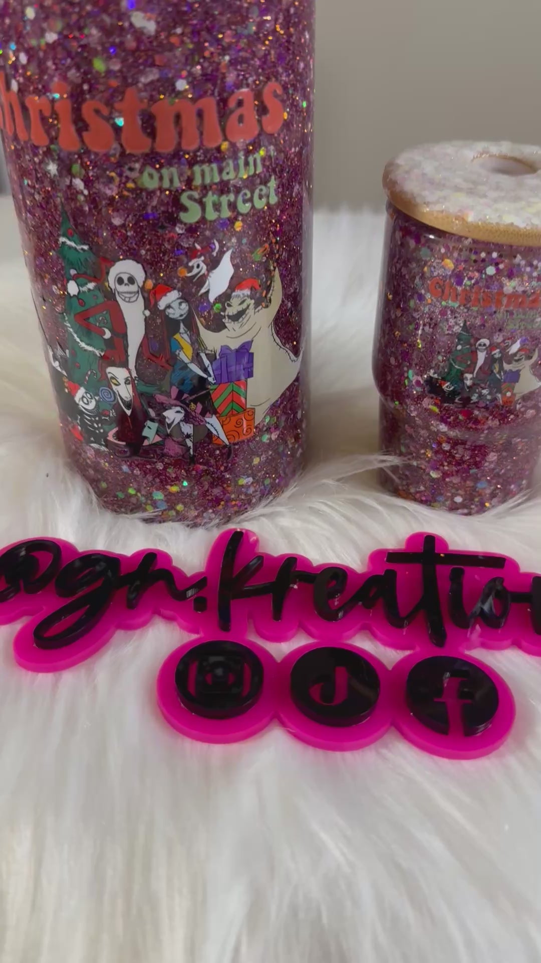 Matching Glass & Shot Glass Set