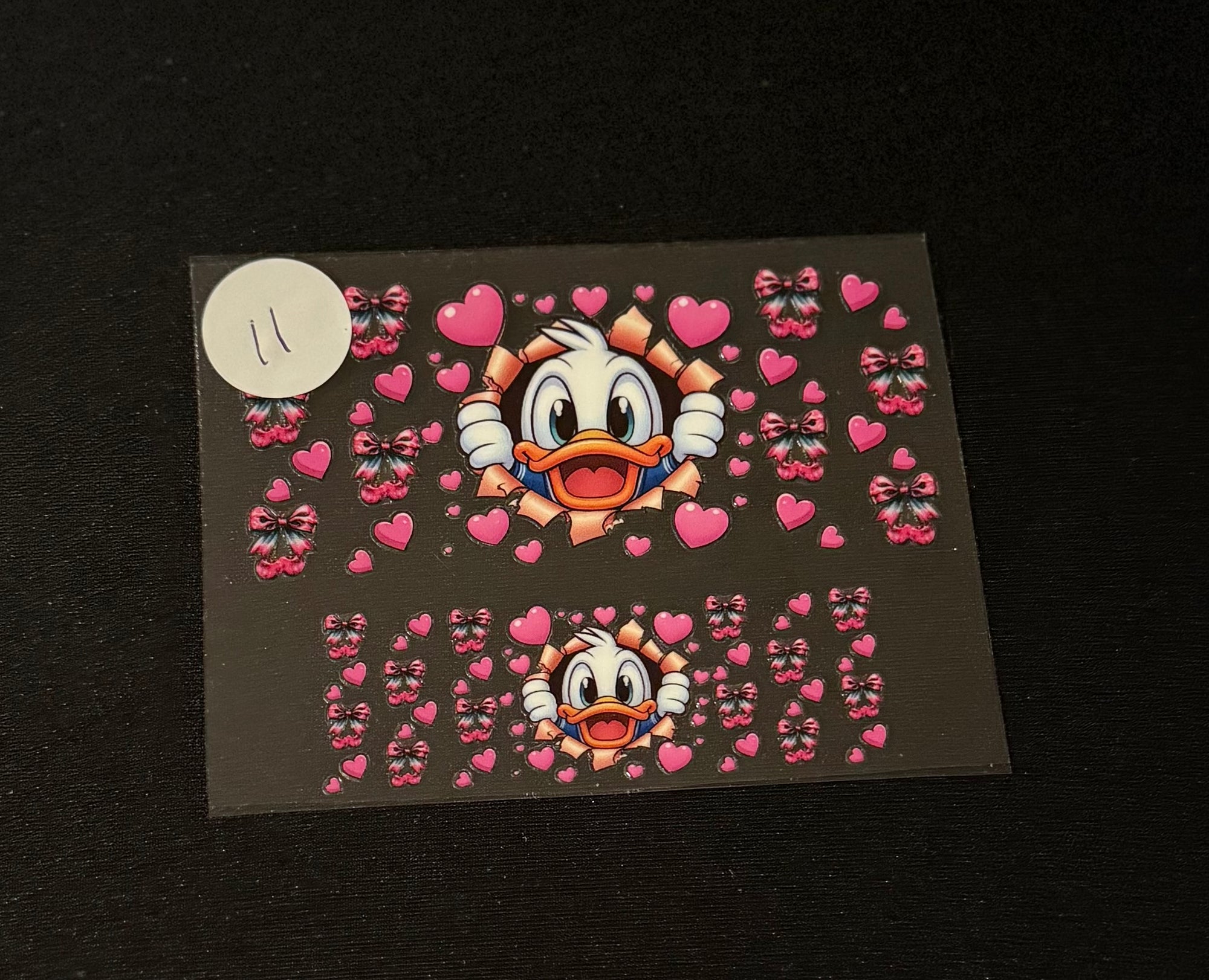 Mini Tumbler Keychain Decal - #11