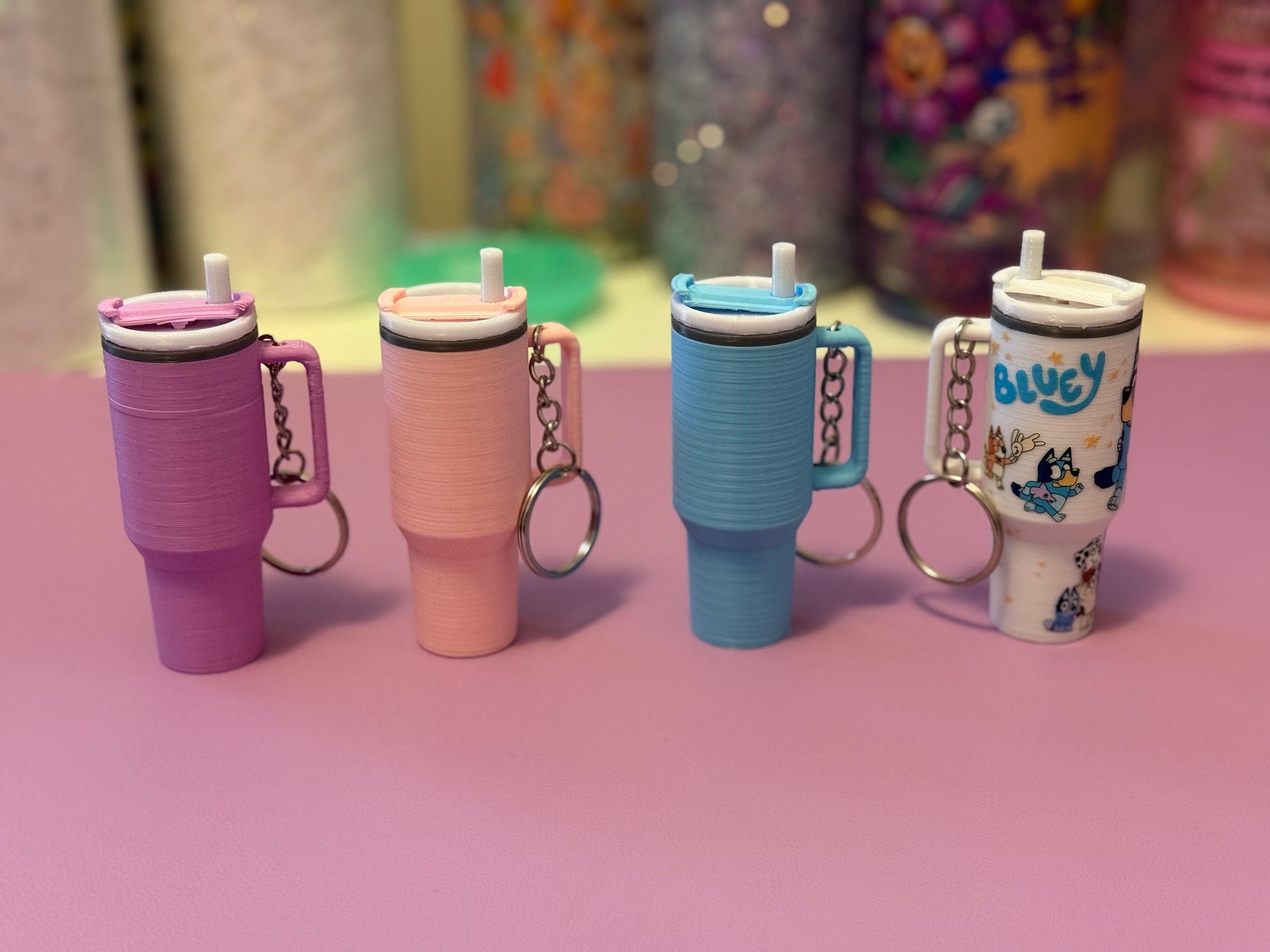 Mini ‘Stanley’ Tumbler Keychains