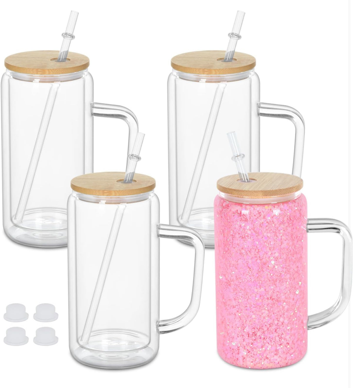 16oz Glass Mug