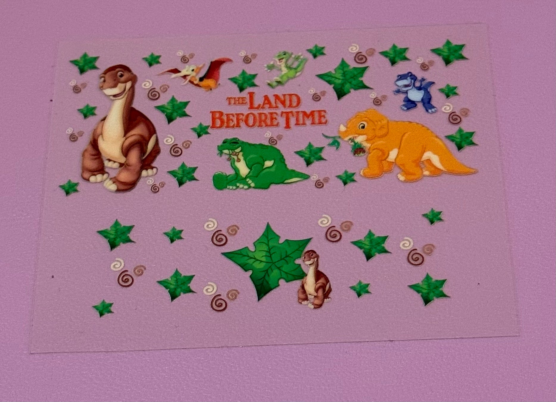 Mini Tumbler Decal - Land Before Time