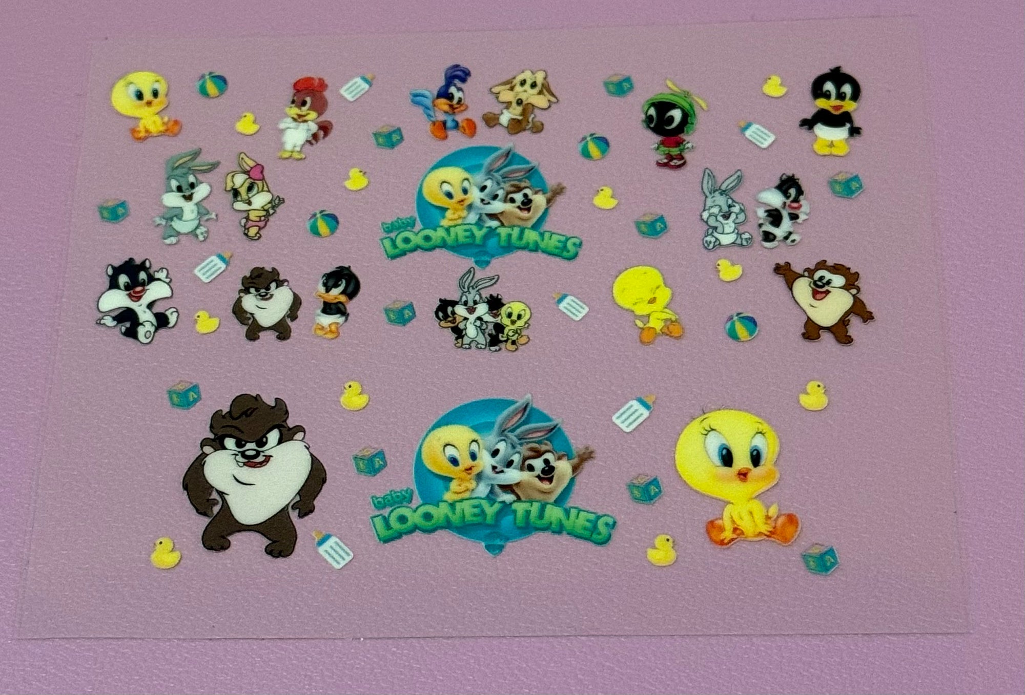 Mini Tumbler Decal - Baby Looney Tunes