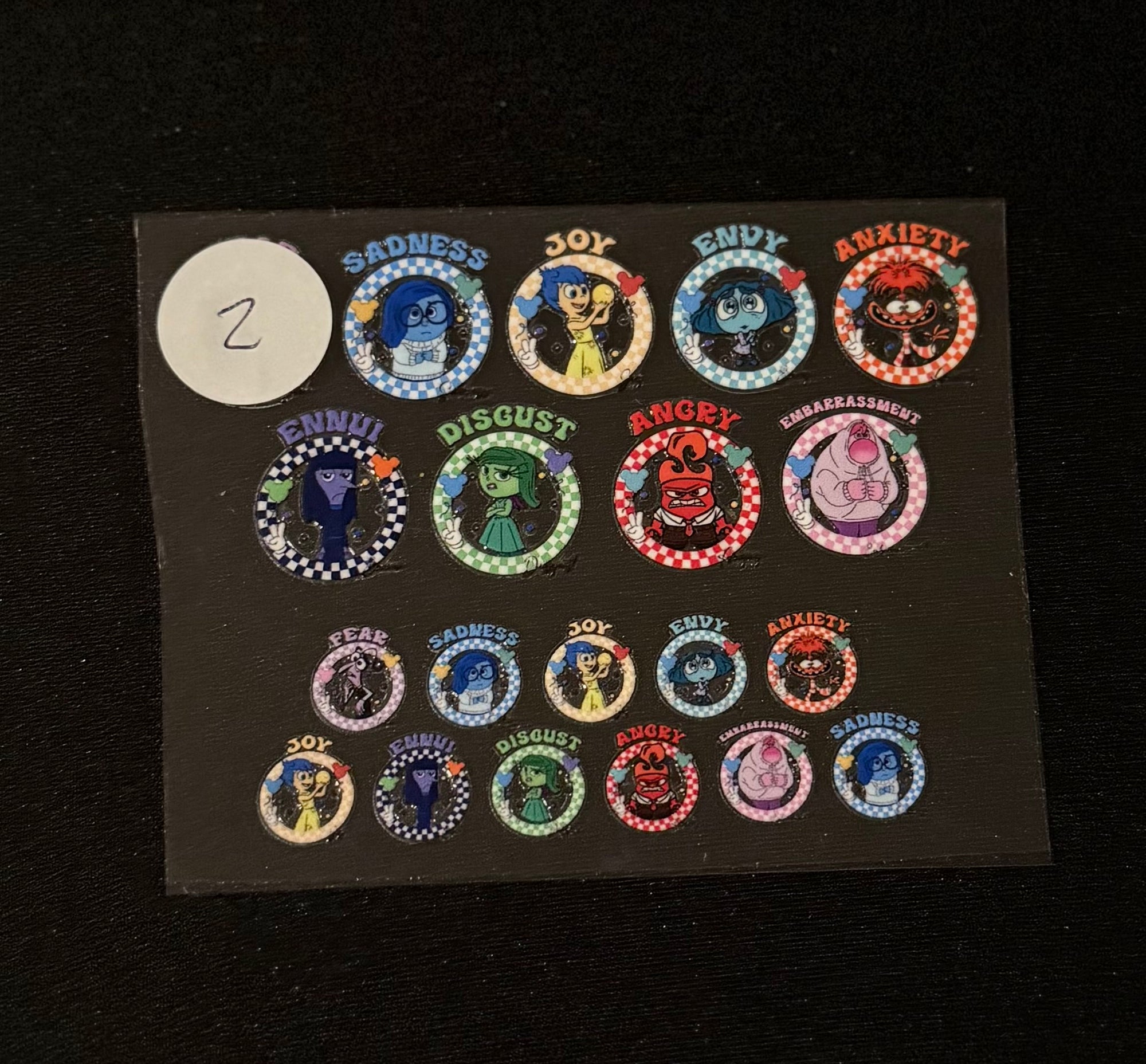 Mini Tumbler Keychain Decal - #2