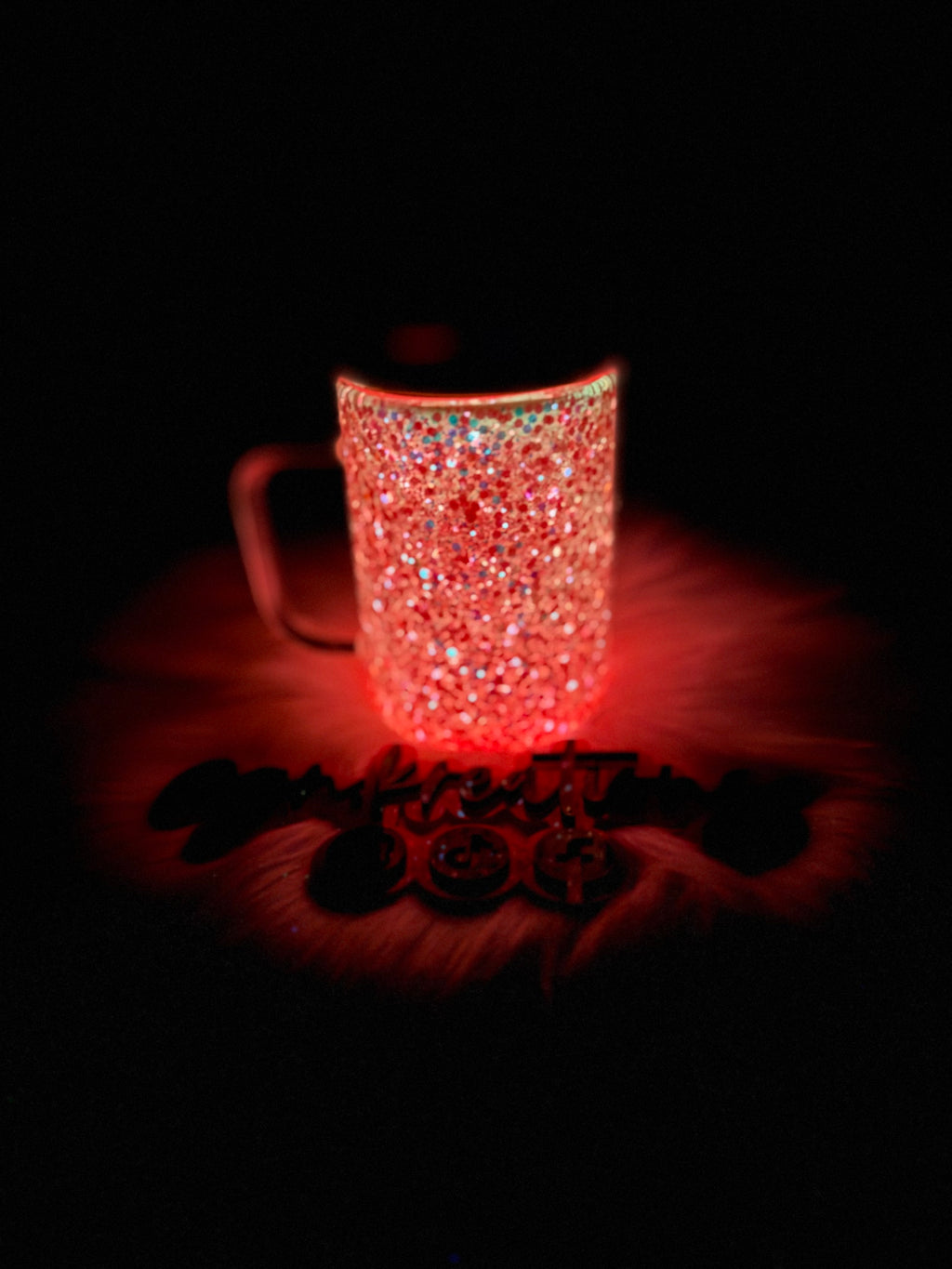 Hot Pink Glow Mug