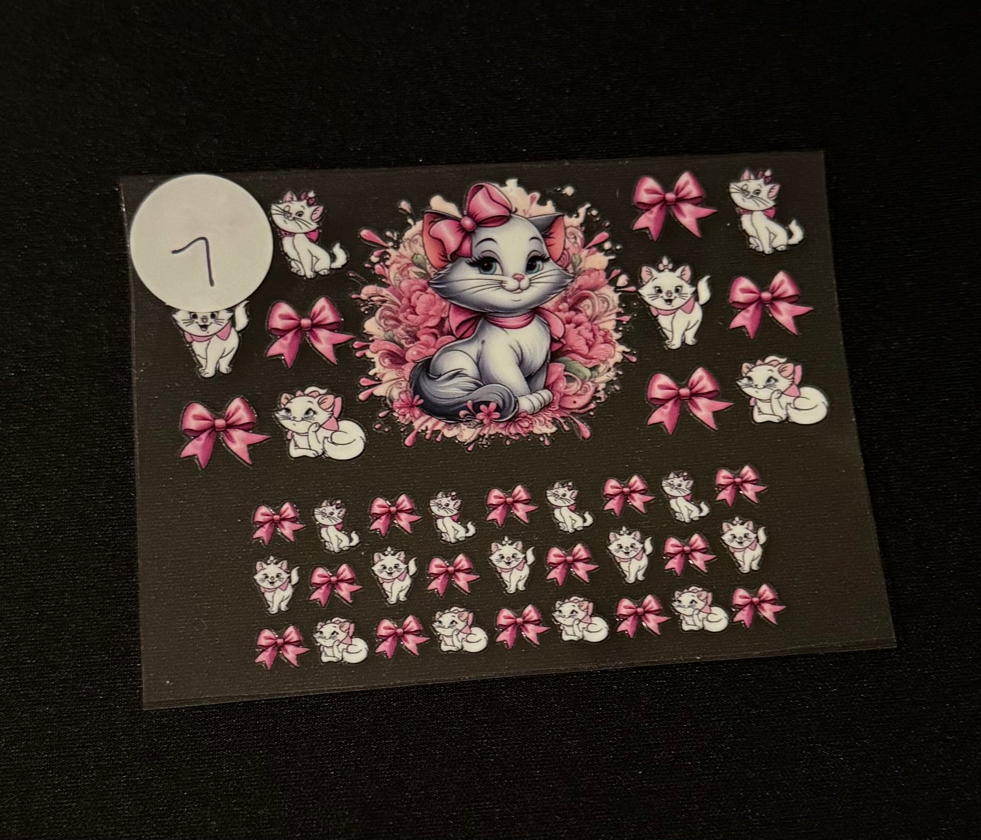 Mini Tumbler Keychain Decal - #7